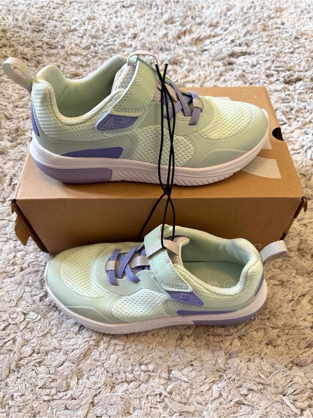 NIB All in Motion Mint Green “Sage” Sneakers, Size 3